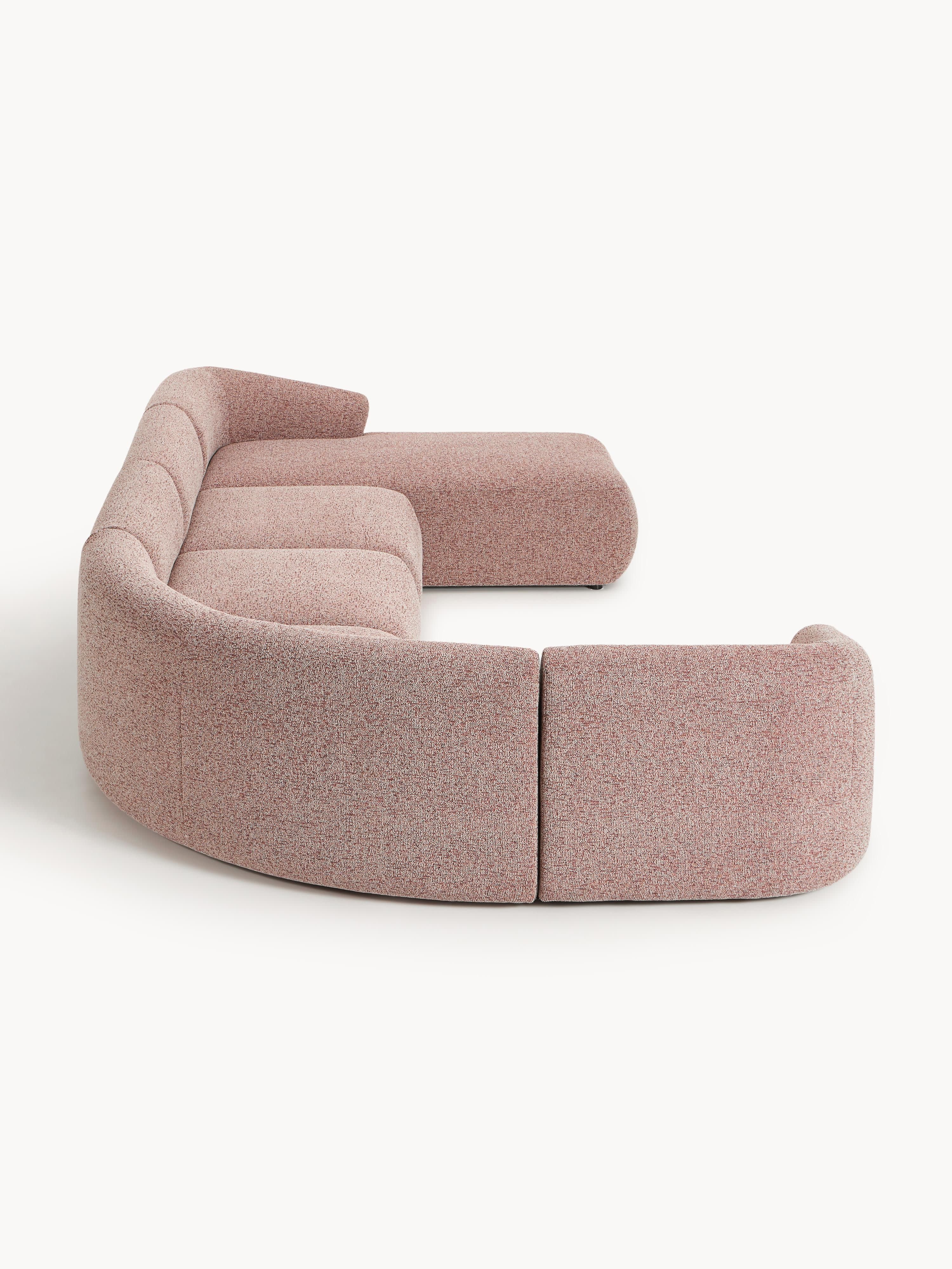 Modulares Bouclé-XL-Sofa Sofia