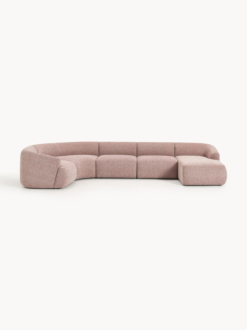 Modulares Bouclé-XL-Sofa Sofia