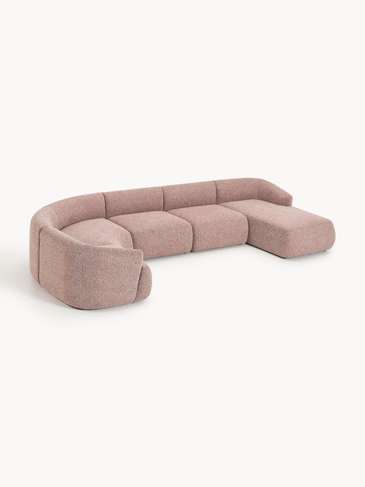 Galeriebild 1 - Modulares Bouclé-XL-Sofa Sofia