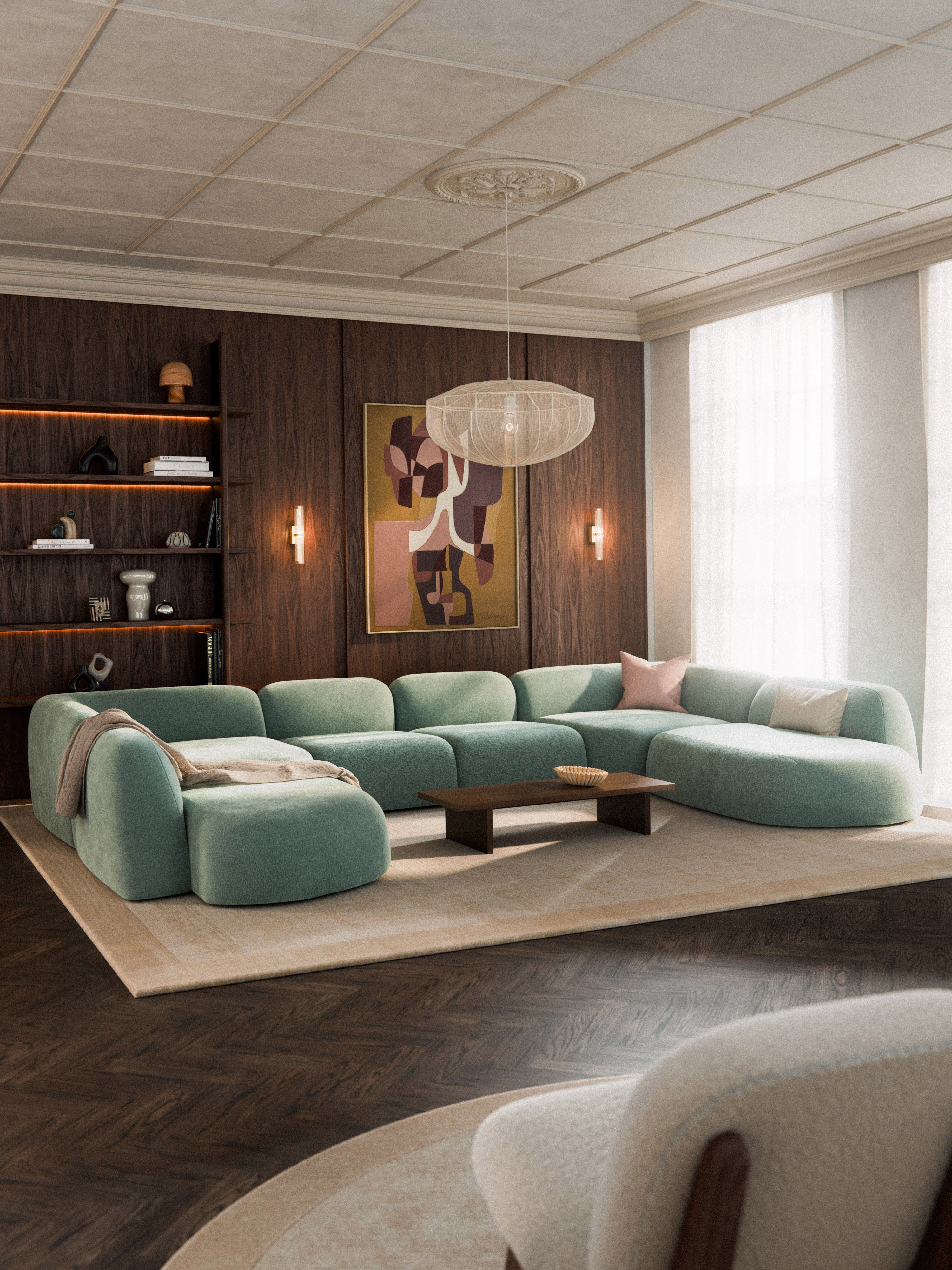 Modulares XL-Sofa Wolke