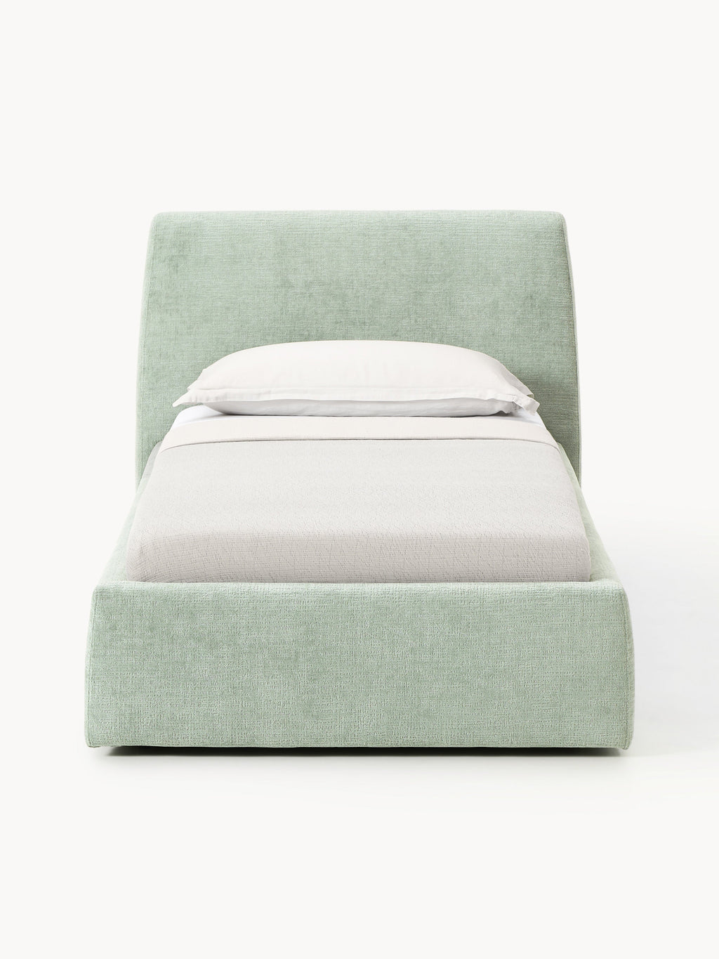 Polster-Einzelbett Cloud mit Stauraum