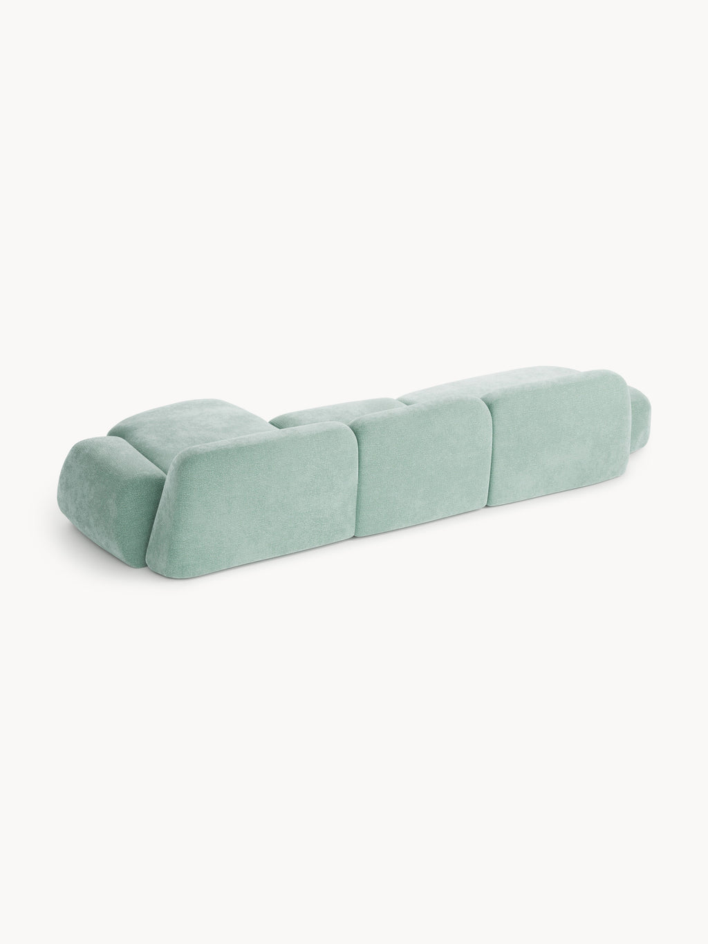 Modulares Ecksofa Wolke (4-Sitzer) mit Chaiselongue