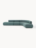 Galeriebild 1 - Modulares Bouclé-Ecksofa Sofia (4-Sitzer)