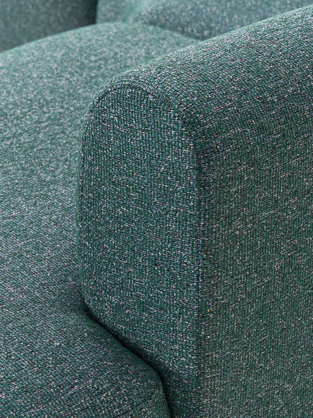 Modulares Bouclé-Ecksofa Sofia (4-Sitzer)