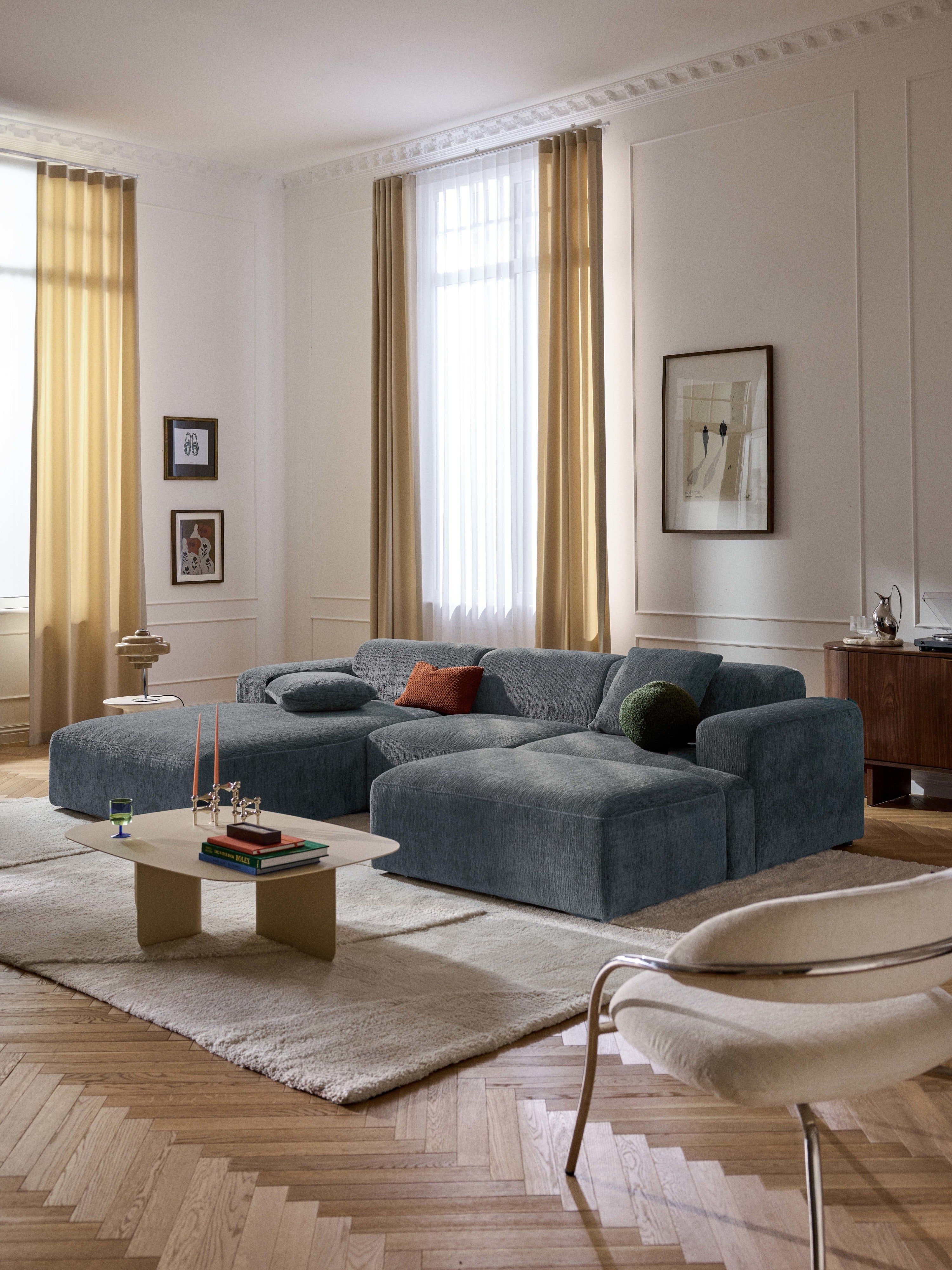 XL Sofa-Hocker Melva, B 116 x T 72 cm