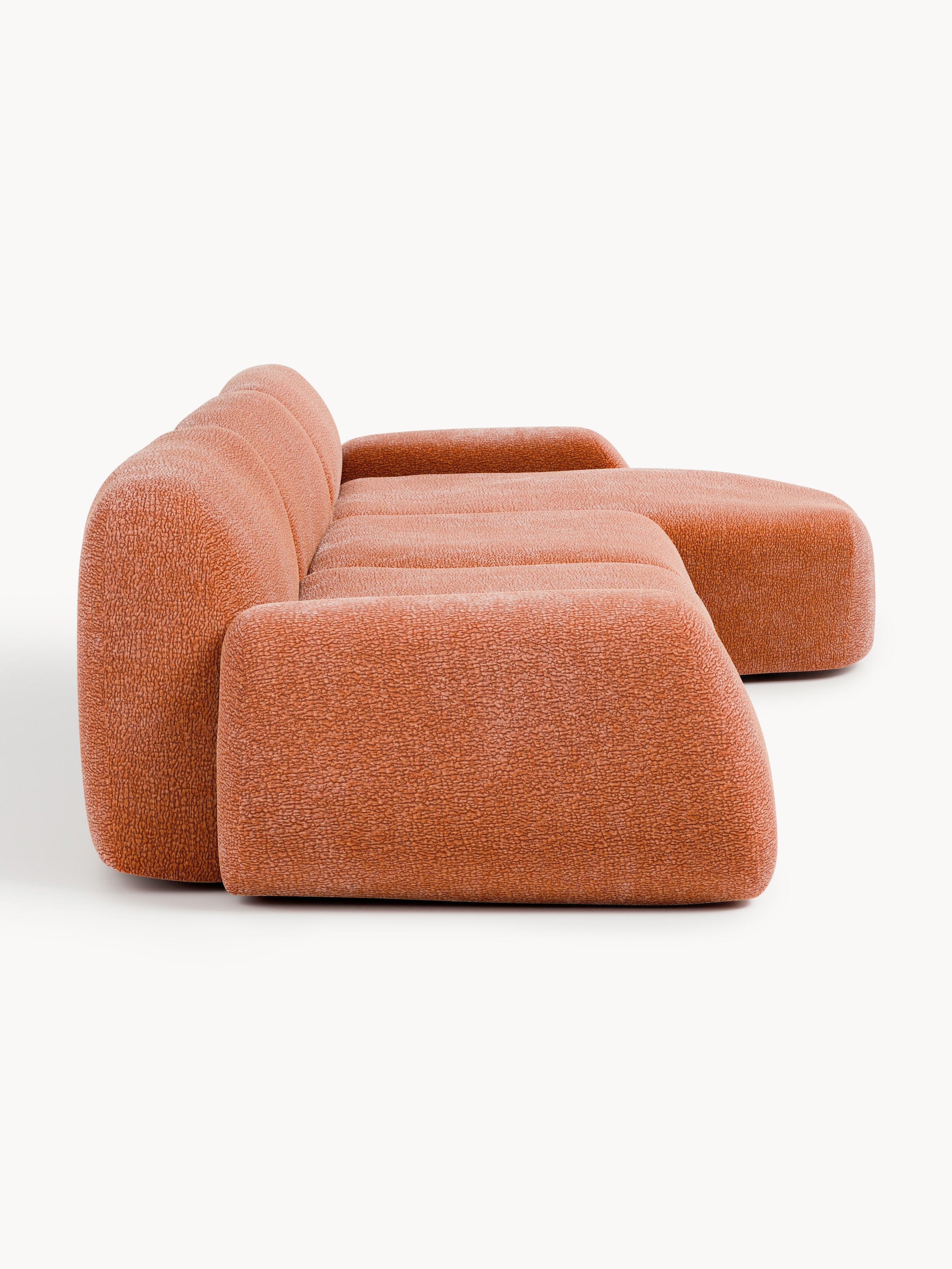 Modulares Teddy-Ecksofa Wolke (4-Sitzer)