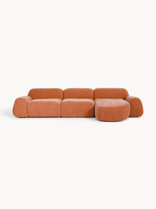 Galeriebild 1 - Modulares Teddy-Ecksofa Wolke (4-Sitzer)