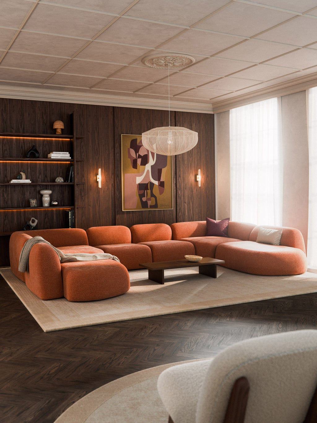 Modulares XL-Sofa Wolke