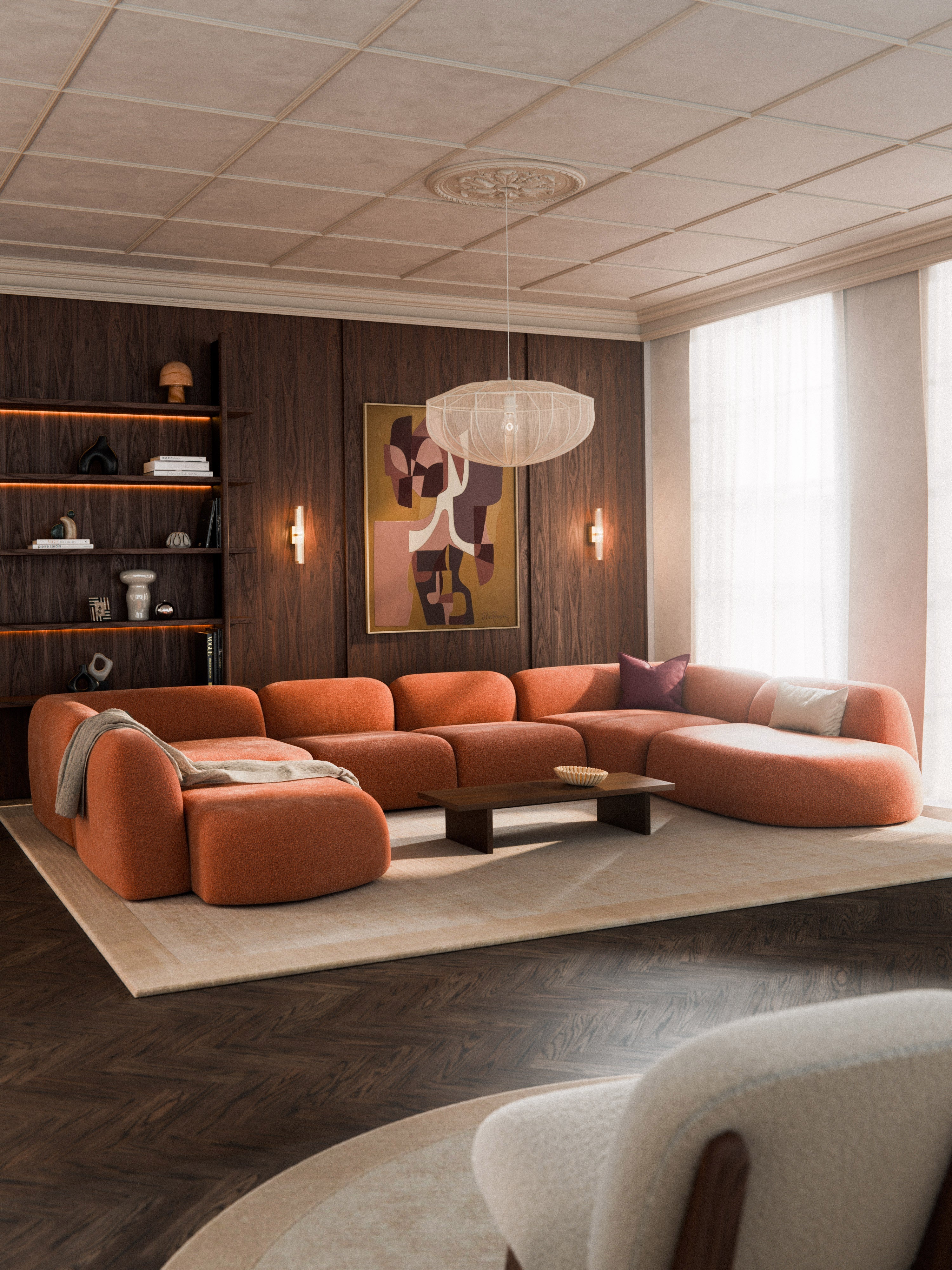Modulares XL-Sofa Wolke