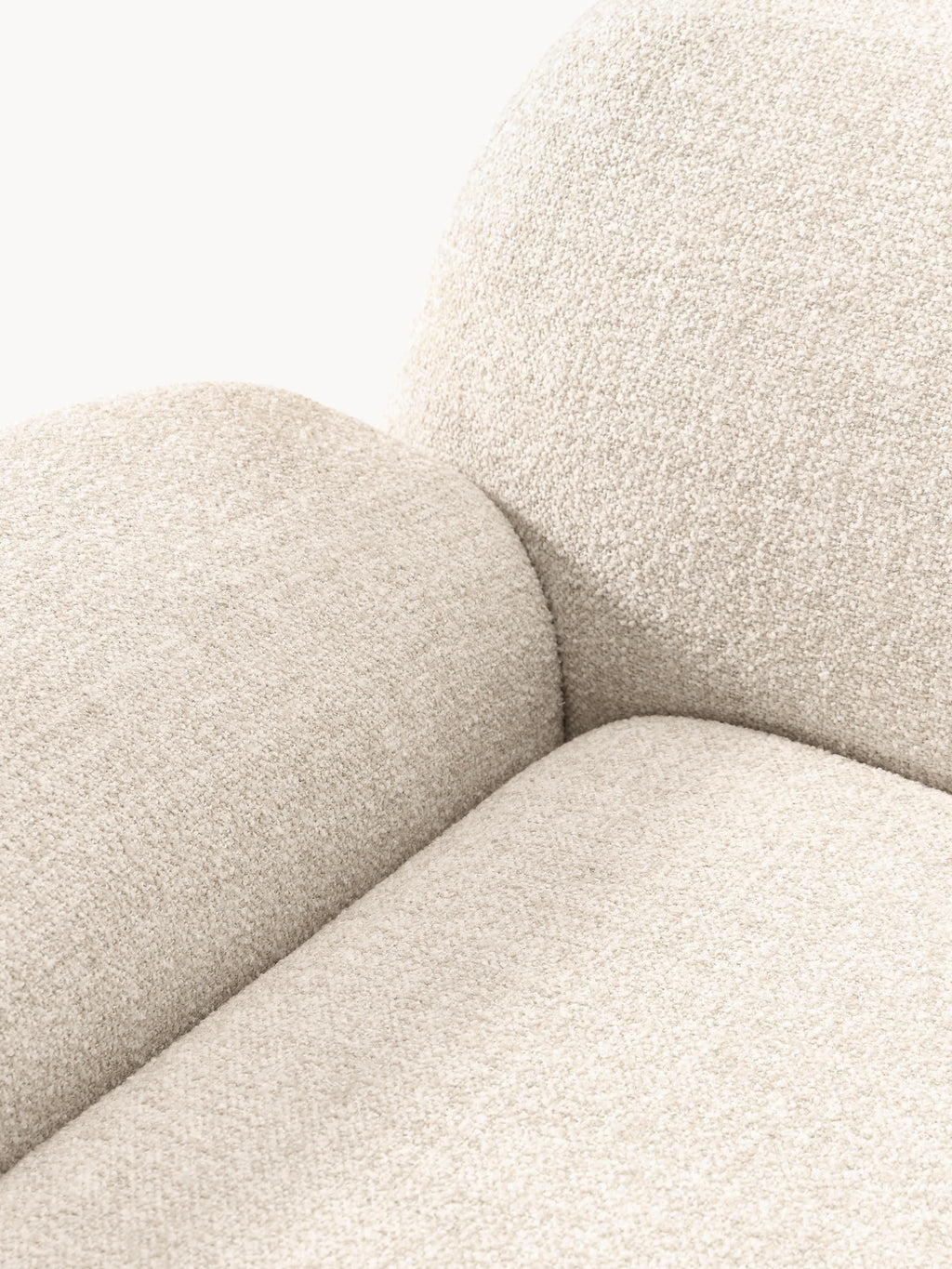 Bouclé-XL-Loungesessel Wolke