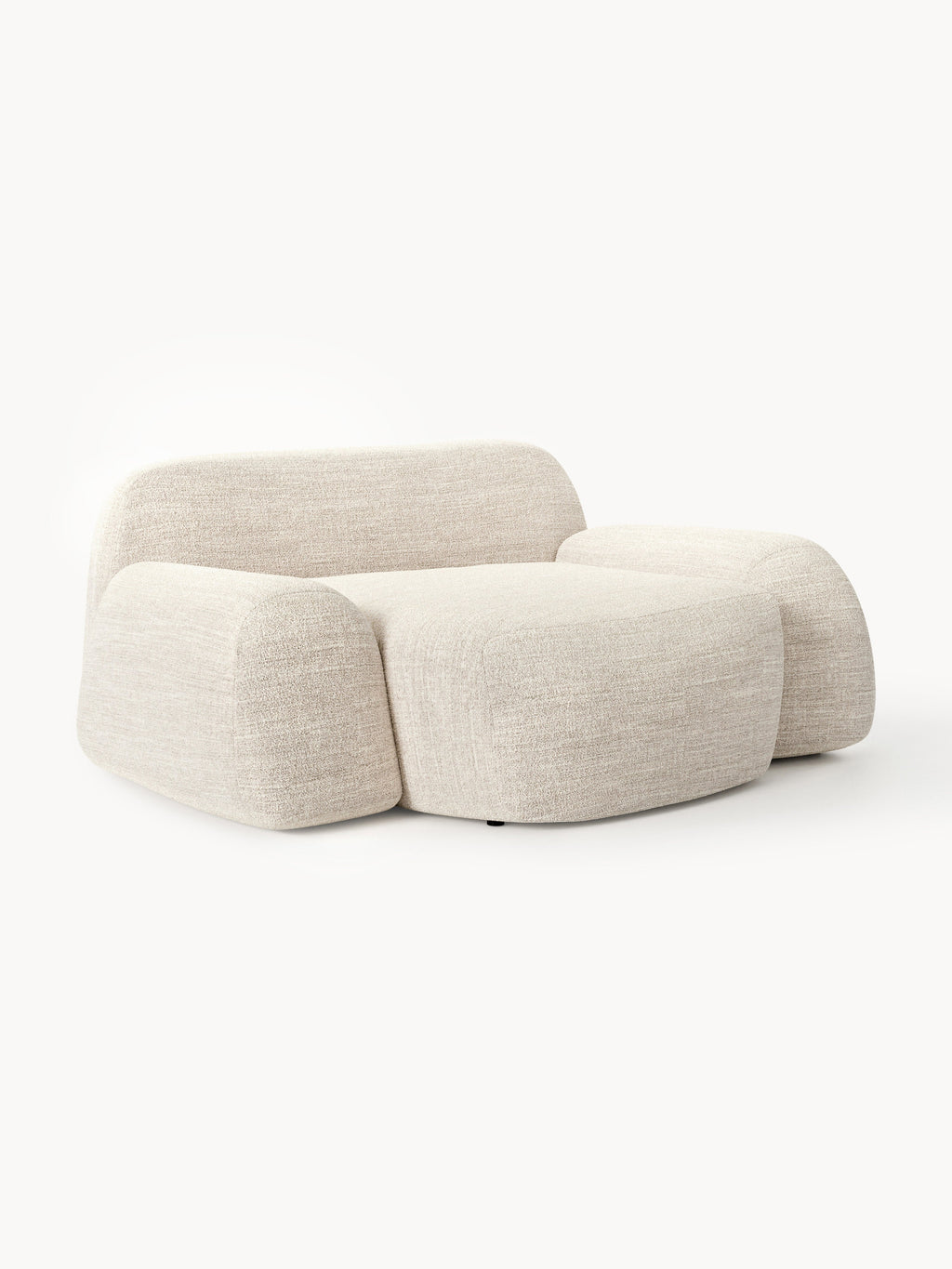 Galeriebild 1 - Bouclé-XL-Loungesessel Wolke