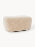 Galeriebild 1 - Großer Bouclé-Sofa-Hocker Wolke