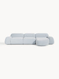 Galeriebild 1 - Modulares Bouclé-Ecksofa Wolke (4-Sitzer)