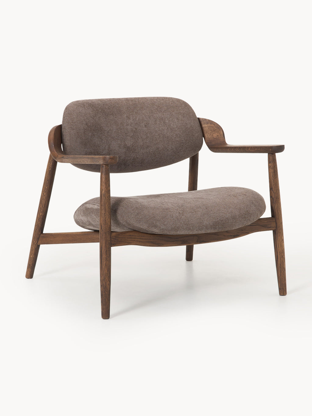 Galeriebild 1 - Loungesessel Rae aus Eichenholz
