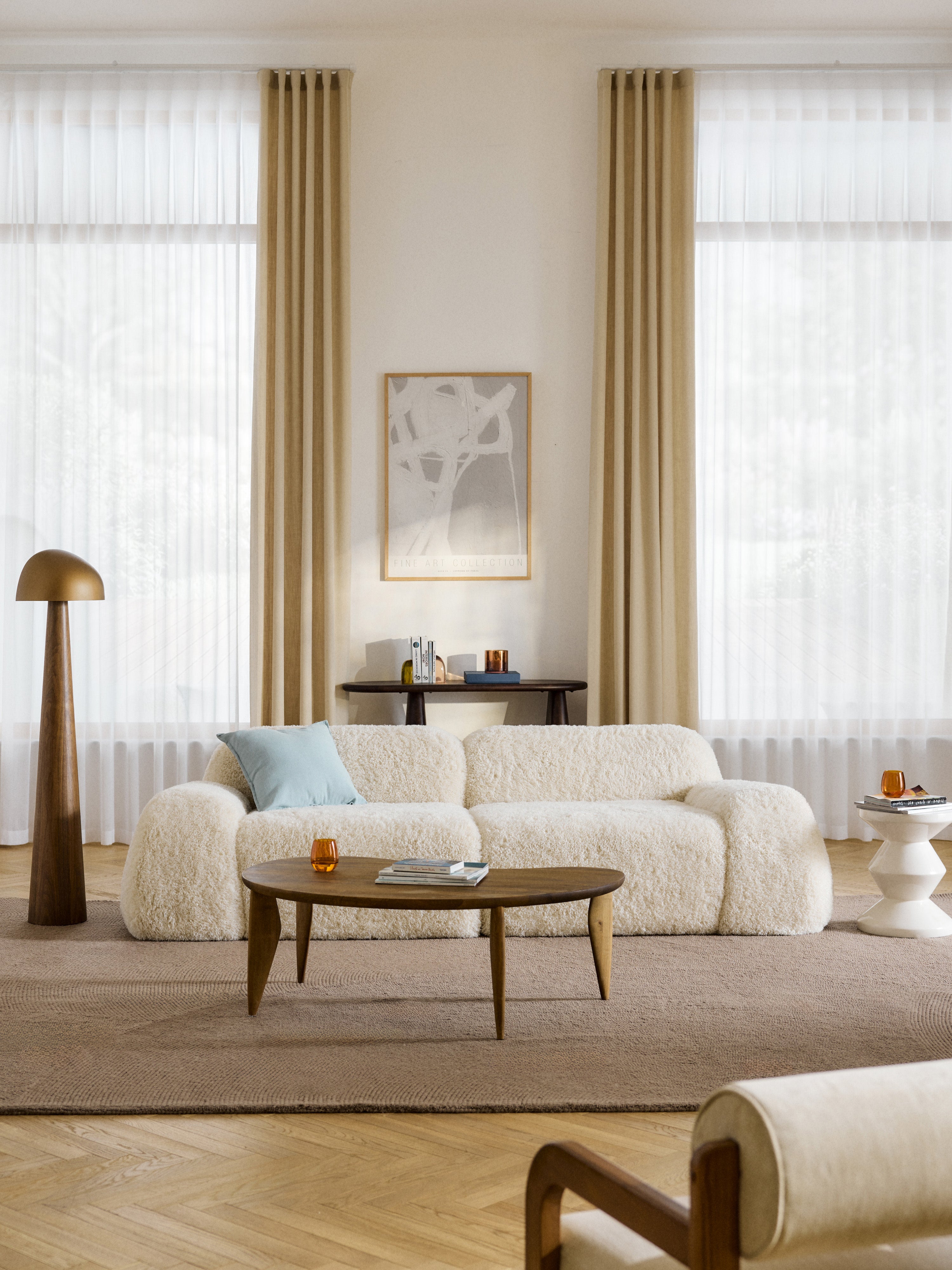 Modulares Teddy-Sofa Wolke (3-Sitzer)