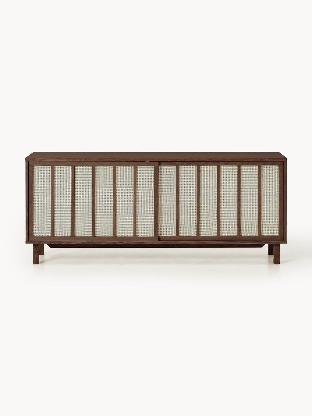 Sideboard Echo mit Rattan-Fronten