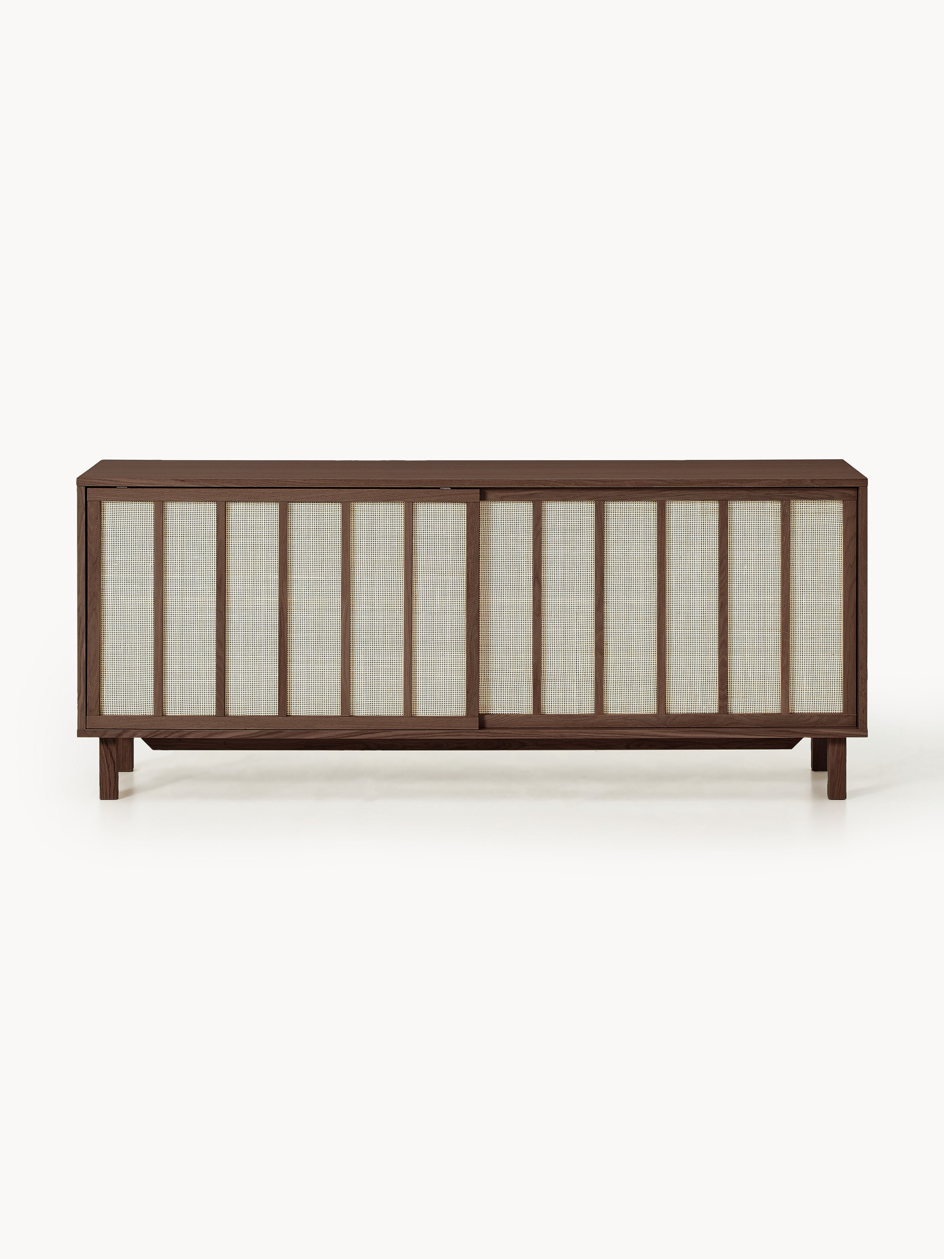Sideboard Echo mit Rattan-Fronten