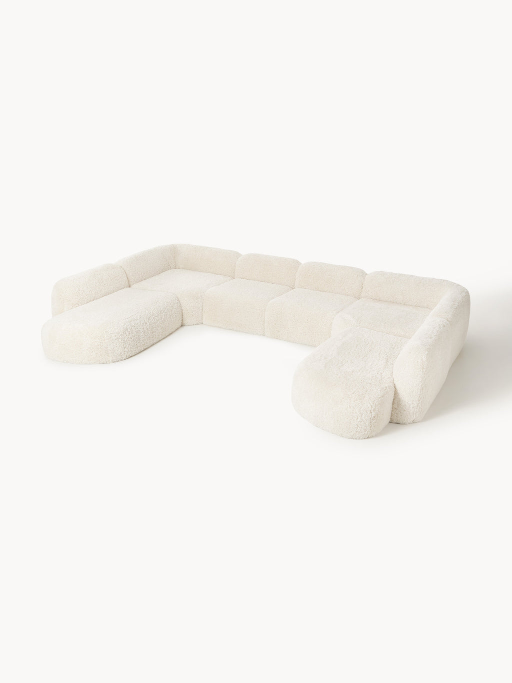 Galeriebild 1 - XL Modulares Teddy-Sofa Wolke