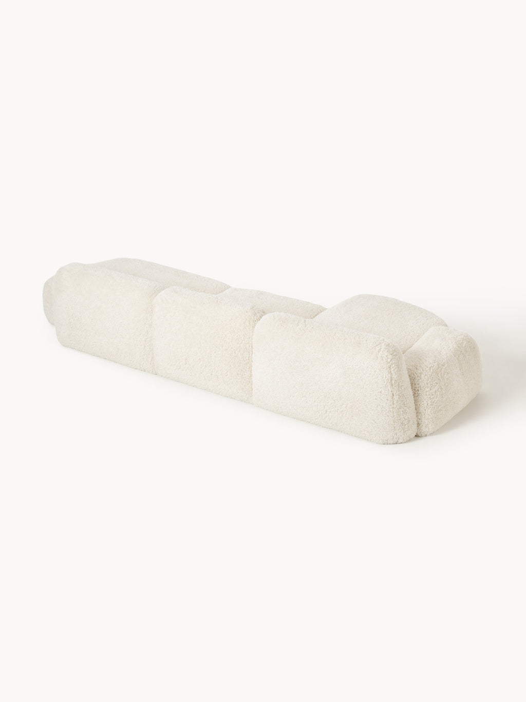 Modulares Teddy-Ecksofa Wolke (4-Sitzer) mit Chaiselongue