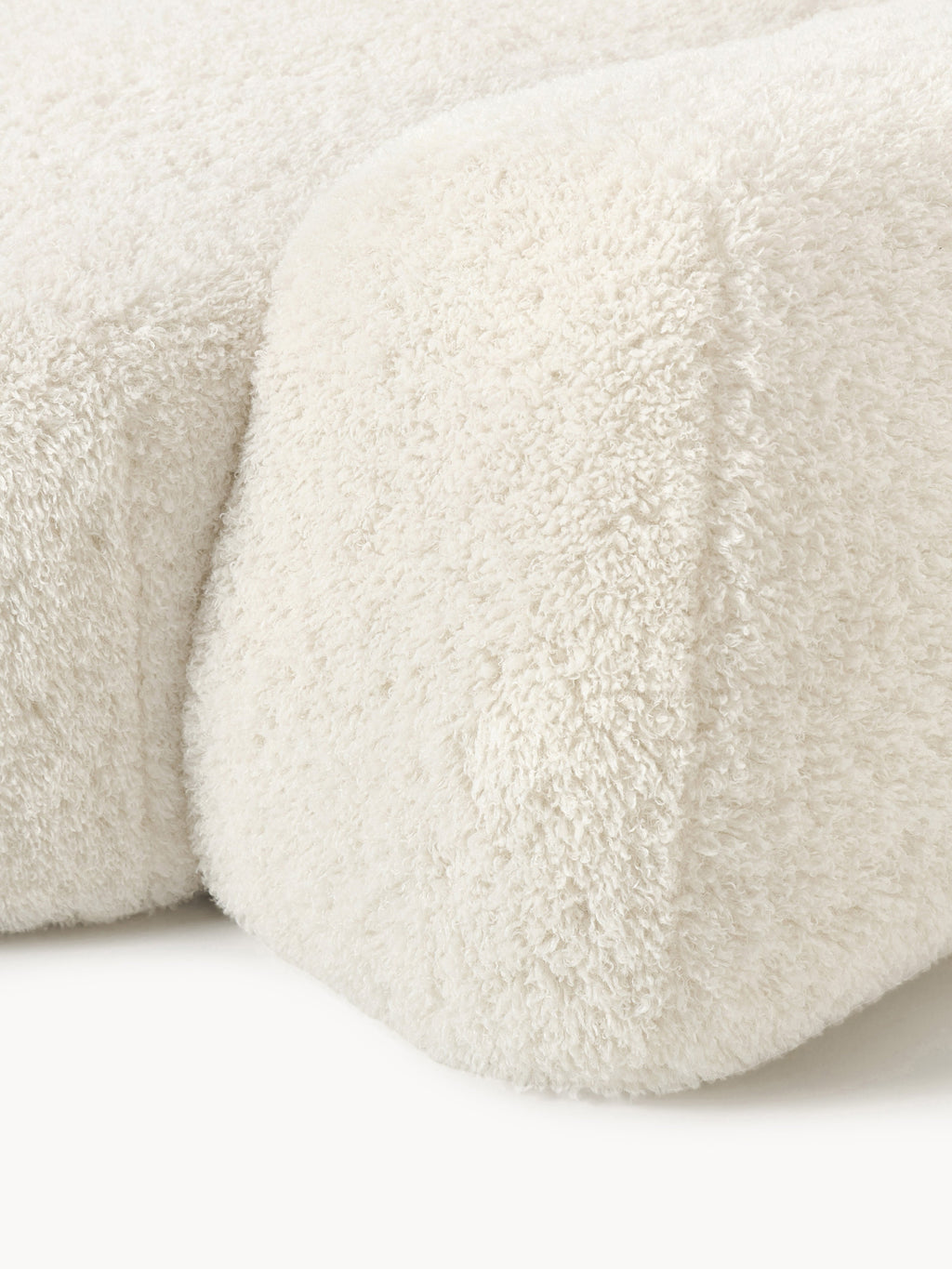 Modulares Teddy-Ecksofa Wolke (4-Sitzer) mit Chaiselongue