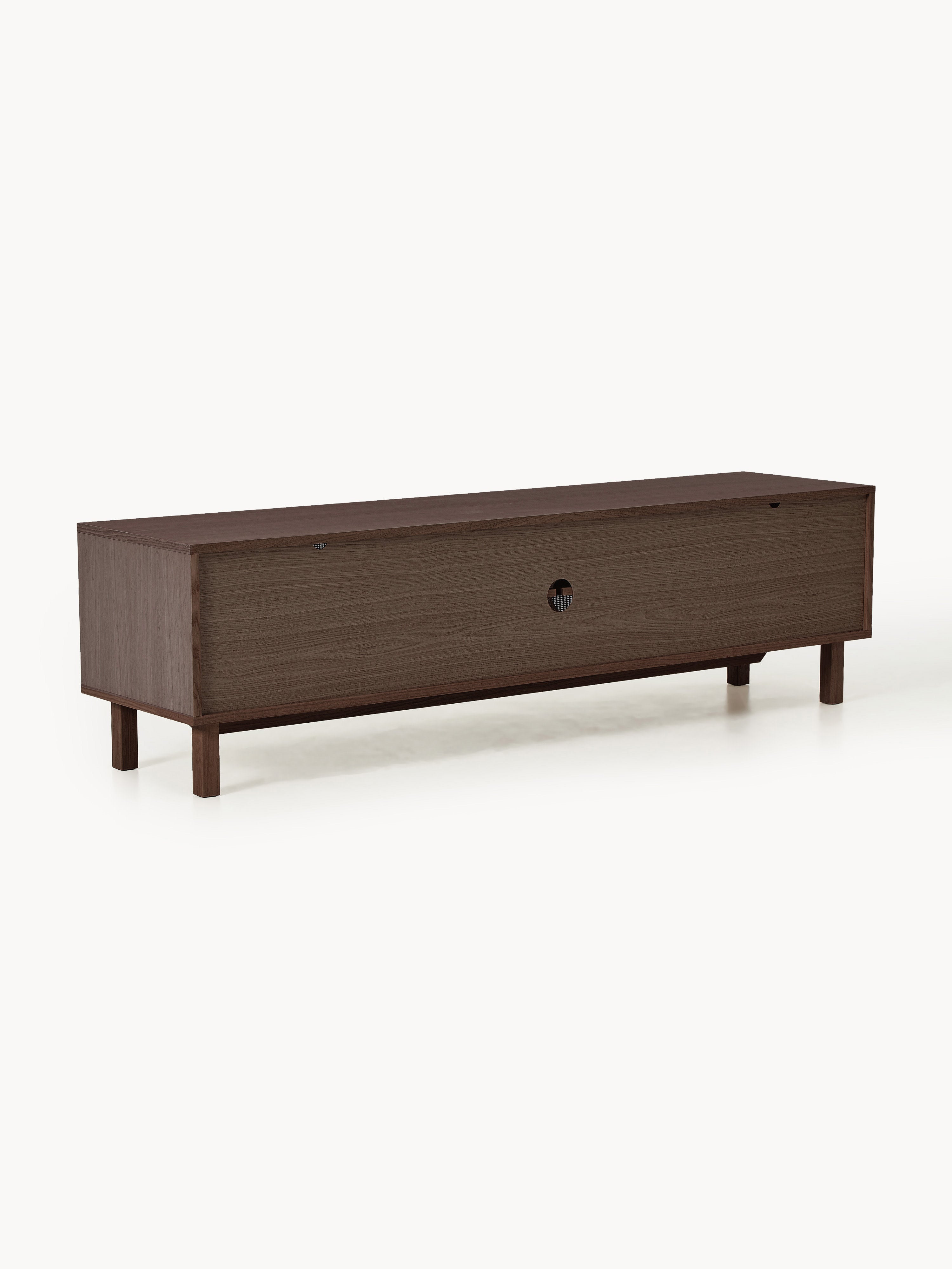 TV-Lowboard Echo mit Rattan-Fronten
