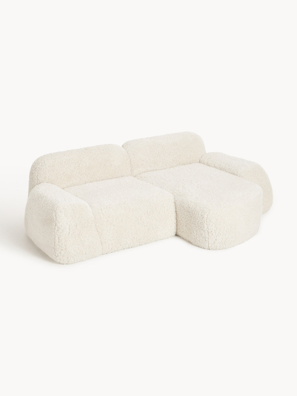 Modulares Teddy-Ecksofa Wolke (3-Sitzer)