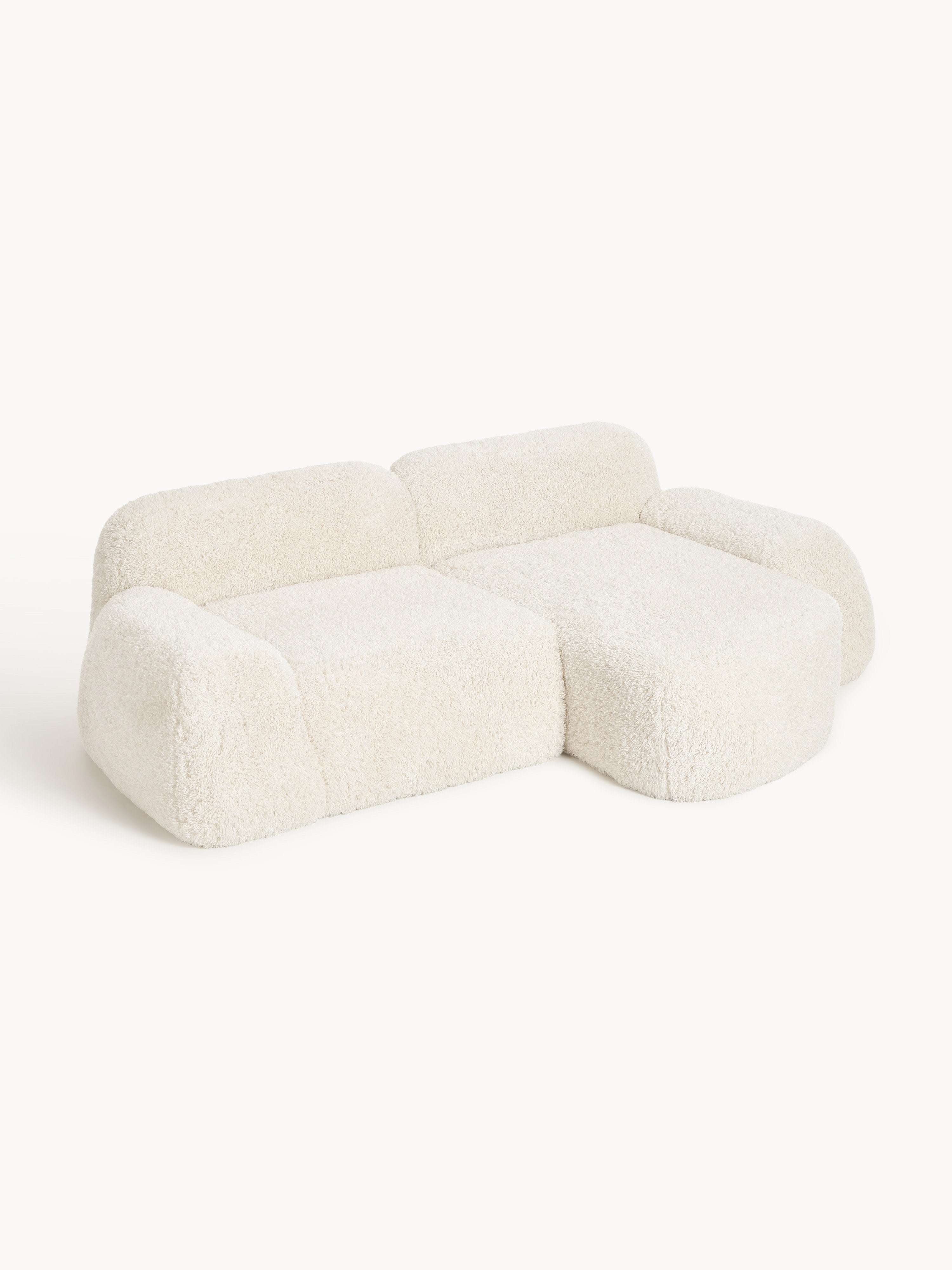 Modulares Teddy-Ecksofa Wolke (3-Sitzer)