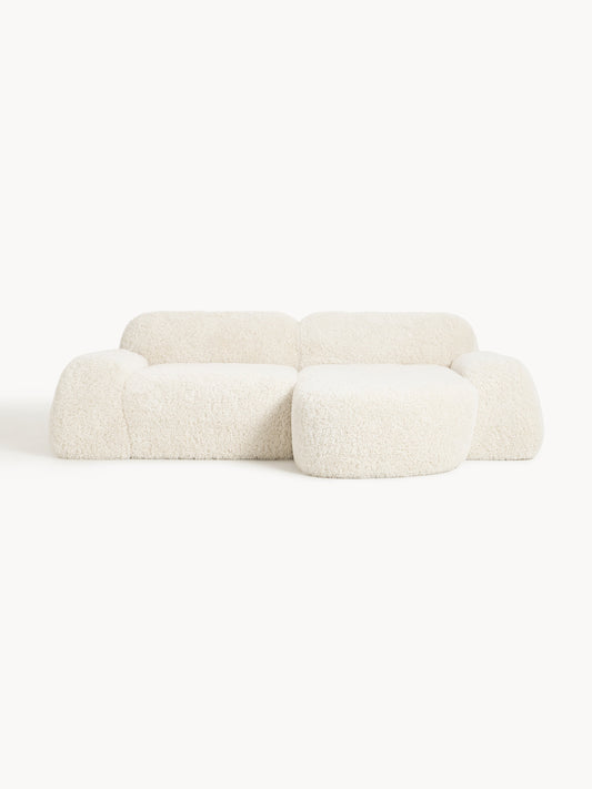 Galeriebild 1 - Modulares Teddy-Ecksofa Wolke (3-Sitzer)