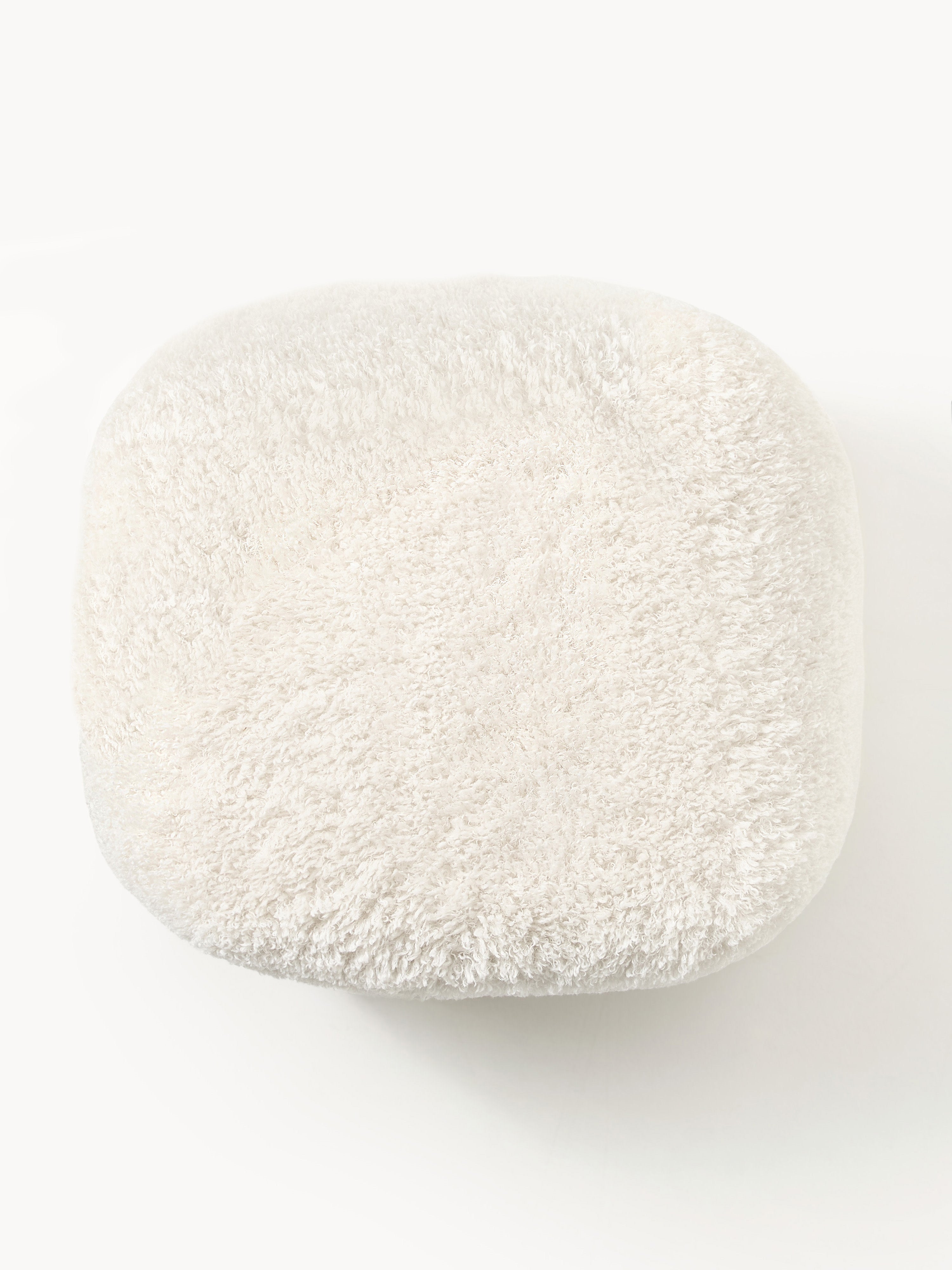 Hoher Teddy-Sofa-Hocker Wolke