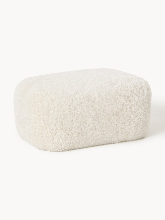 Galeriebild 1 - Großer Teddy-Sofa-Hocker Wolke