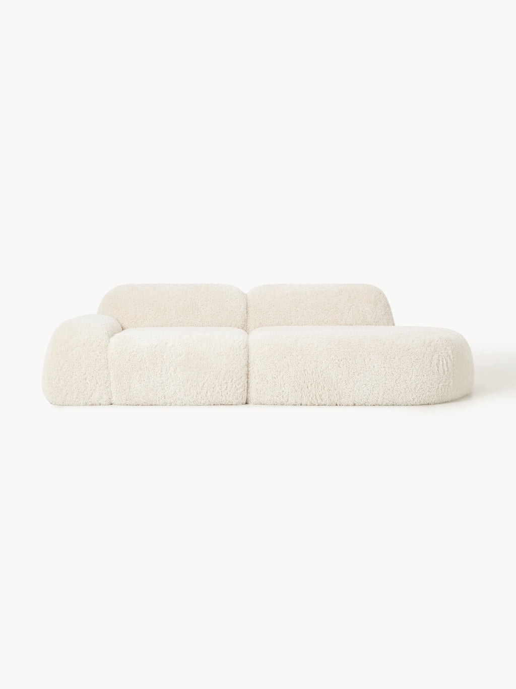 Galeriebild 1 - Modulare Teddy-Chaise Wolke (3-Sitzer)