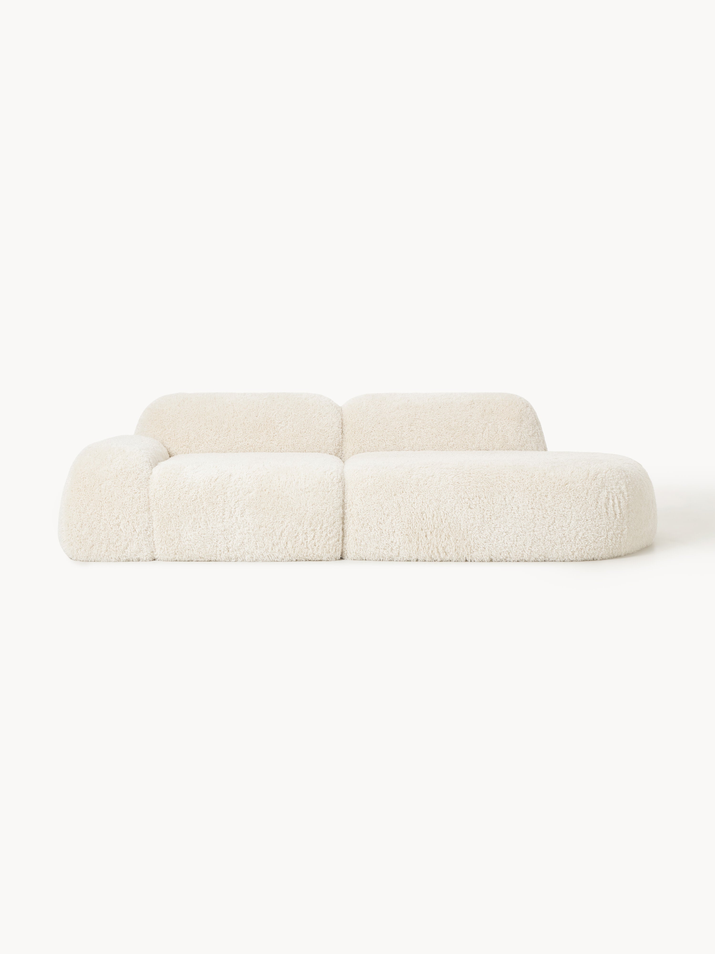 Galeriebild 1 - Modulare Teddy-Chaise Wolke (3-Sitzer)