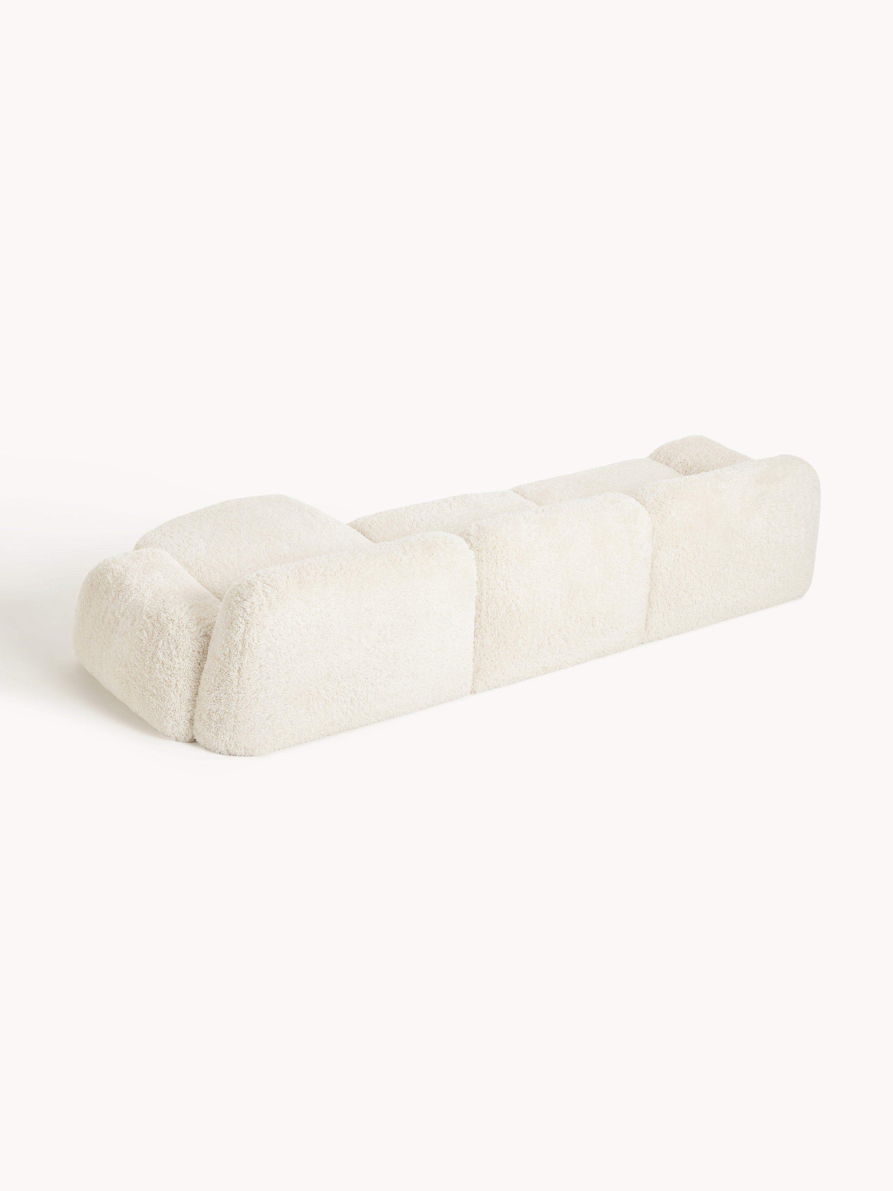 Modulares Teddy-Ecksofa Wolke (4-Sitzer)