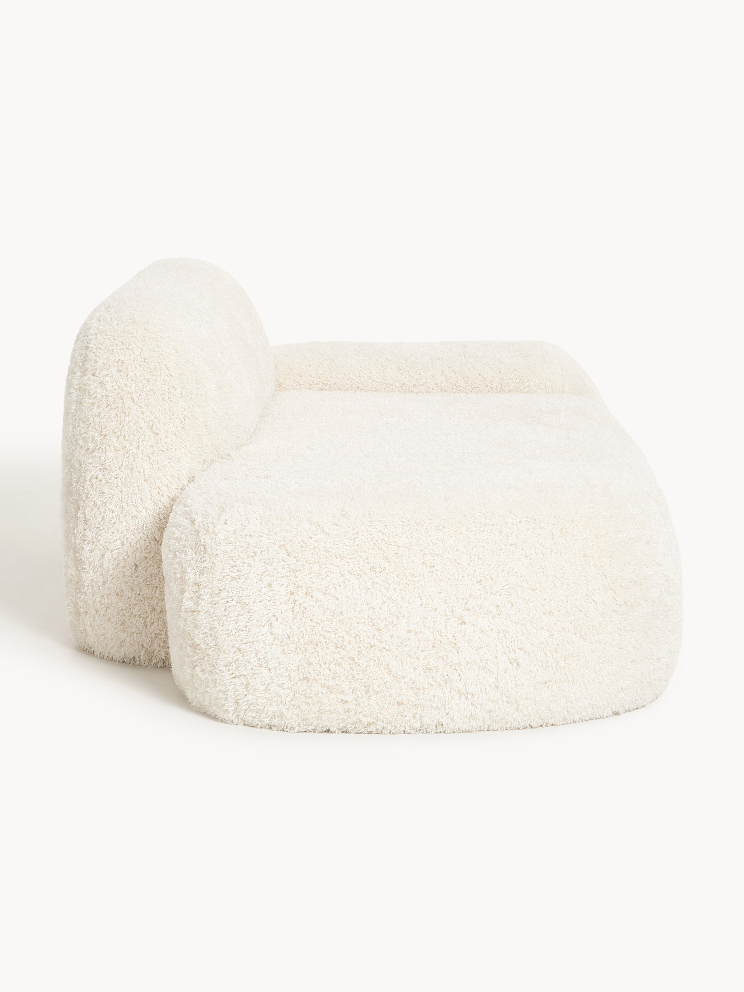 Teddy-Sofa Wolke (2-Sitzer) mit Chaiselongue