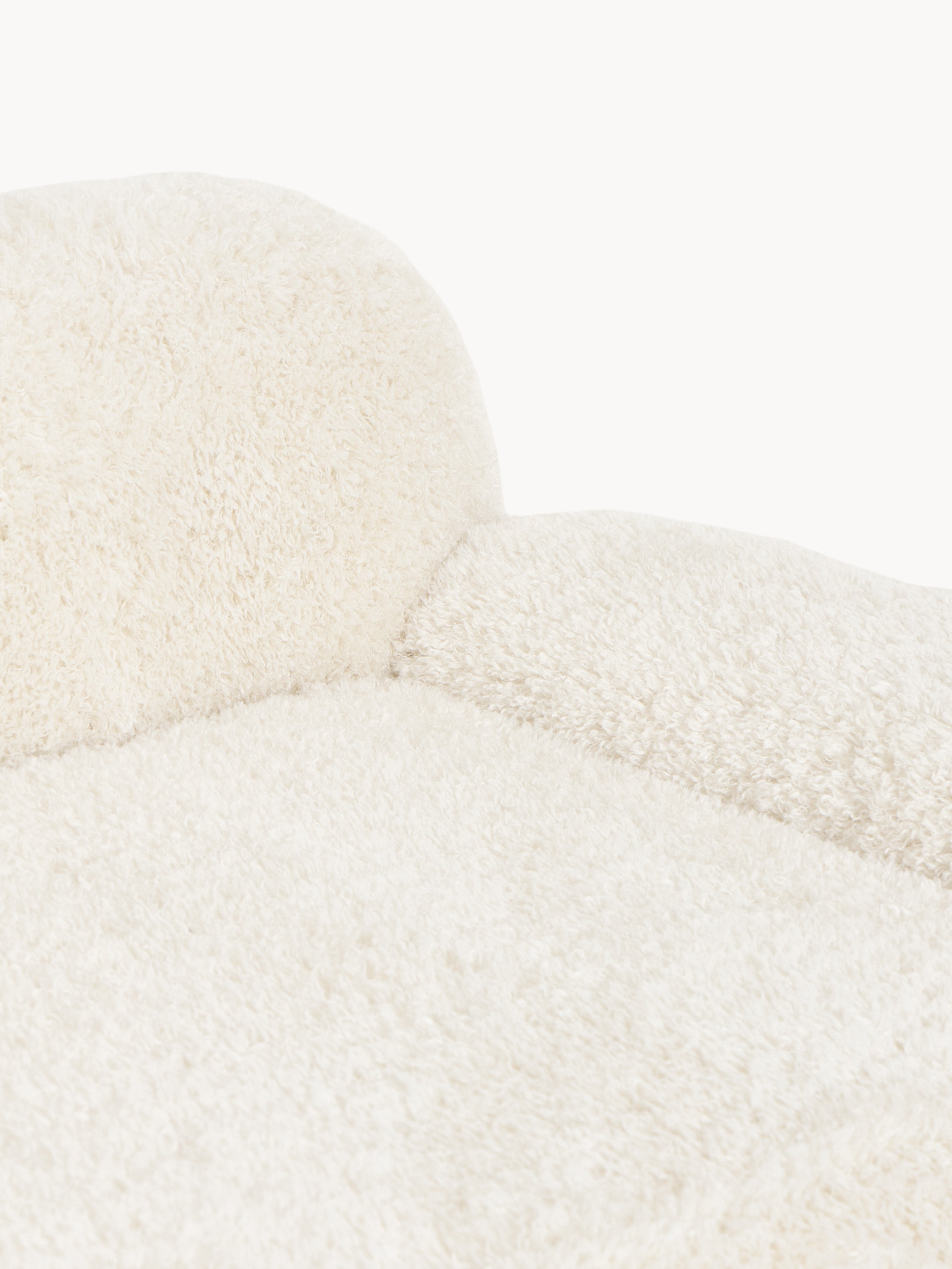 Teddy-Sofa Wolke (2-Sitzer) mit Chaiselongue
