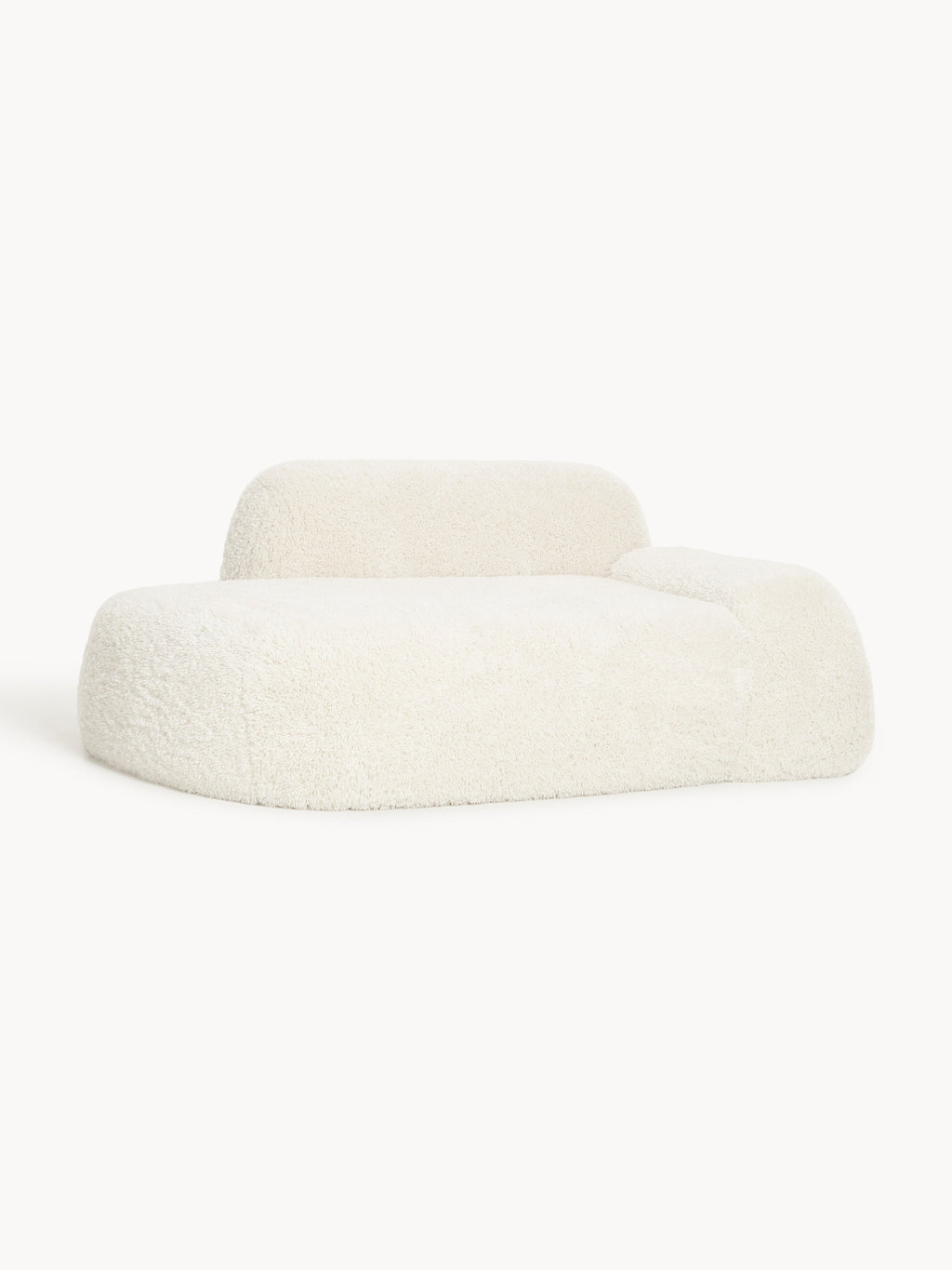 Teddy-Sofa Wolke (2-Sitzer) mit Chaiselongue
