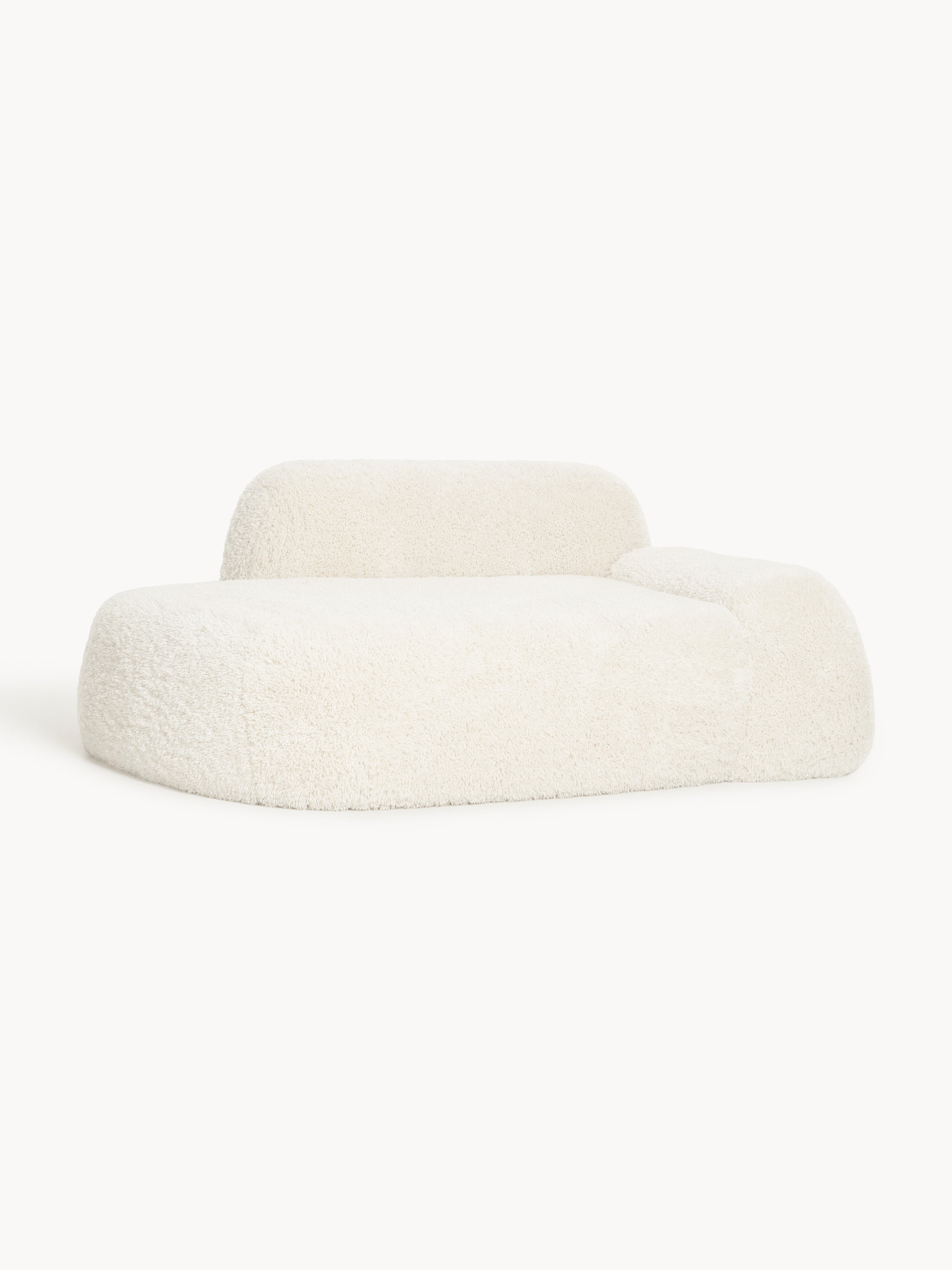 Teddy-Sofa Wolke (2-Sitzer) mit Chaiselongue