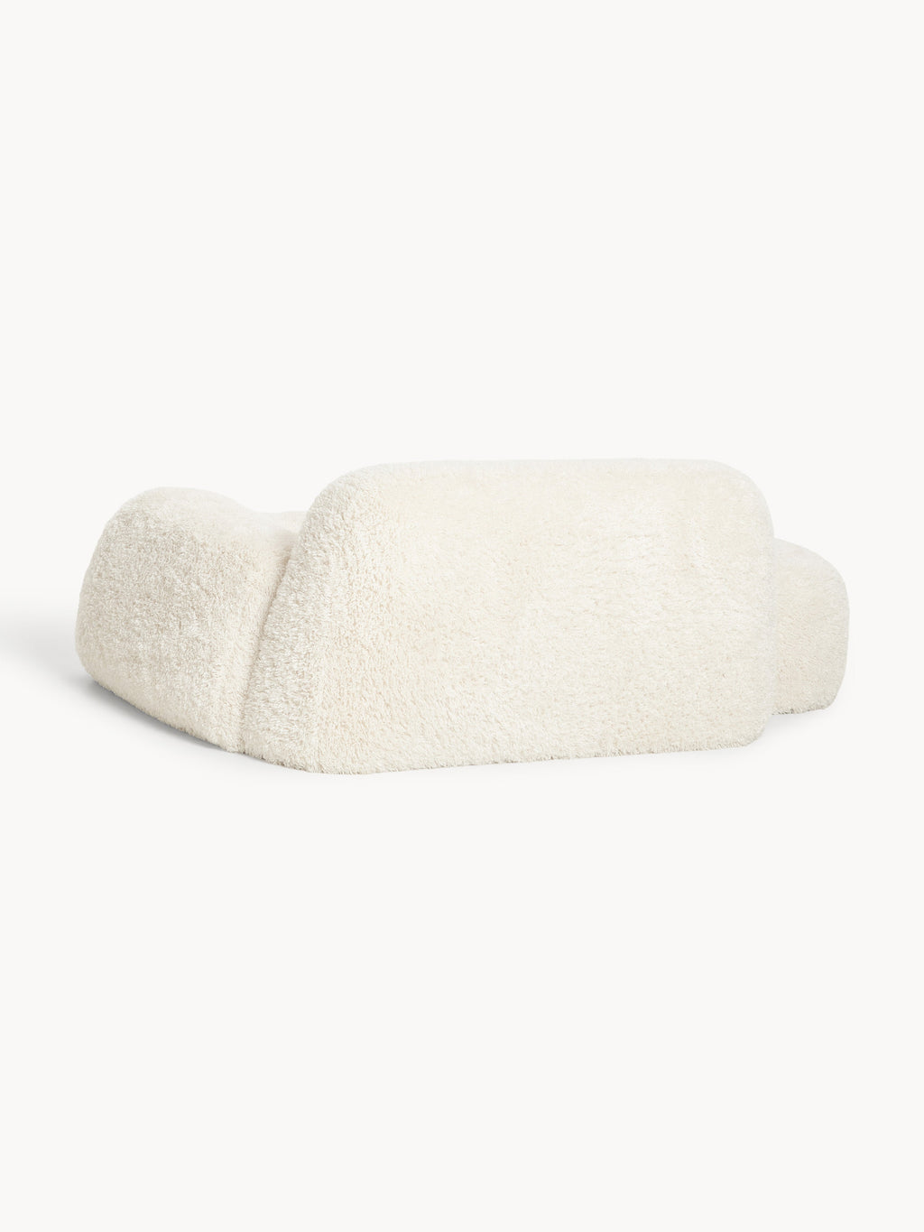 Teddy-Sofa Wolke (2-Sitzer) mit Chaiselongue