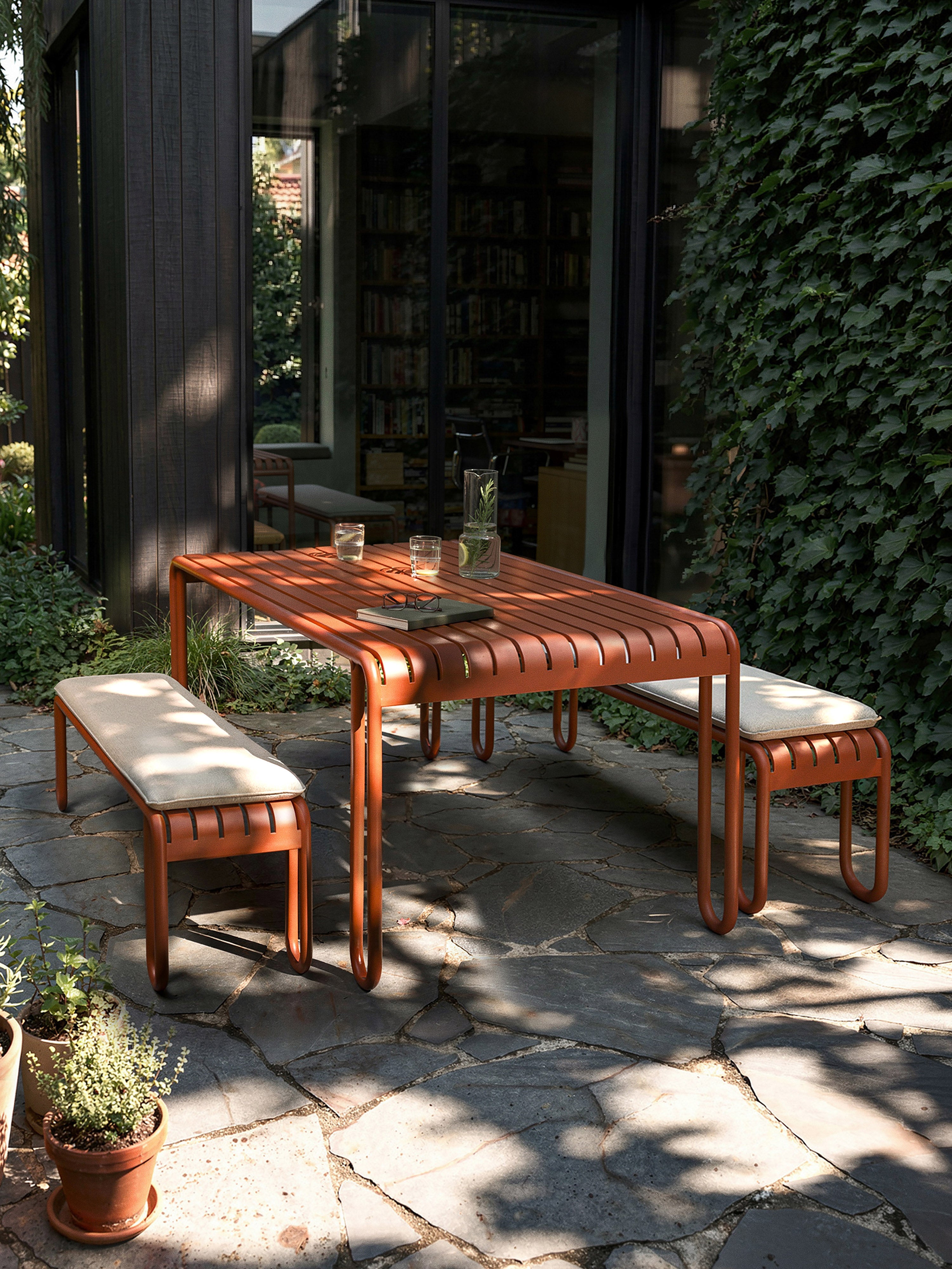 Gartentisch Caio, 180 x 90 cm